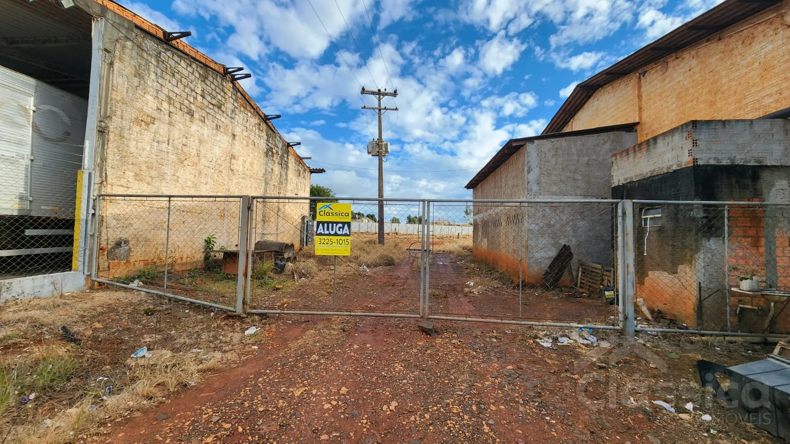 Terreno para locação no Chapada 