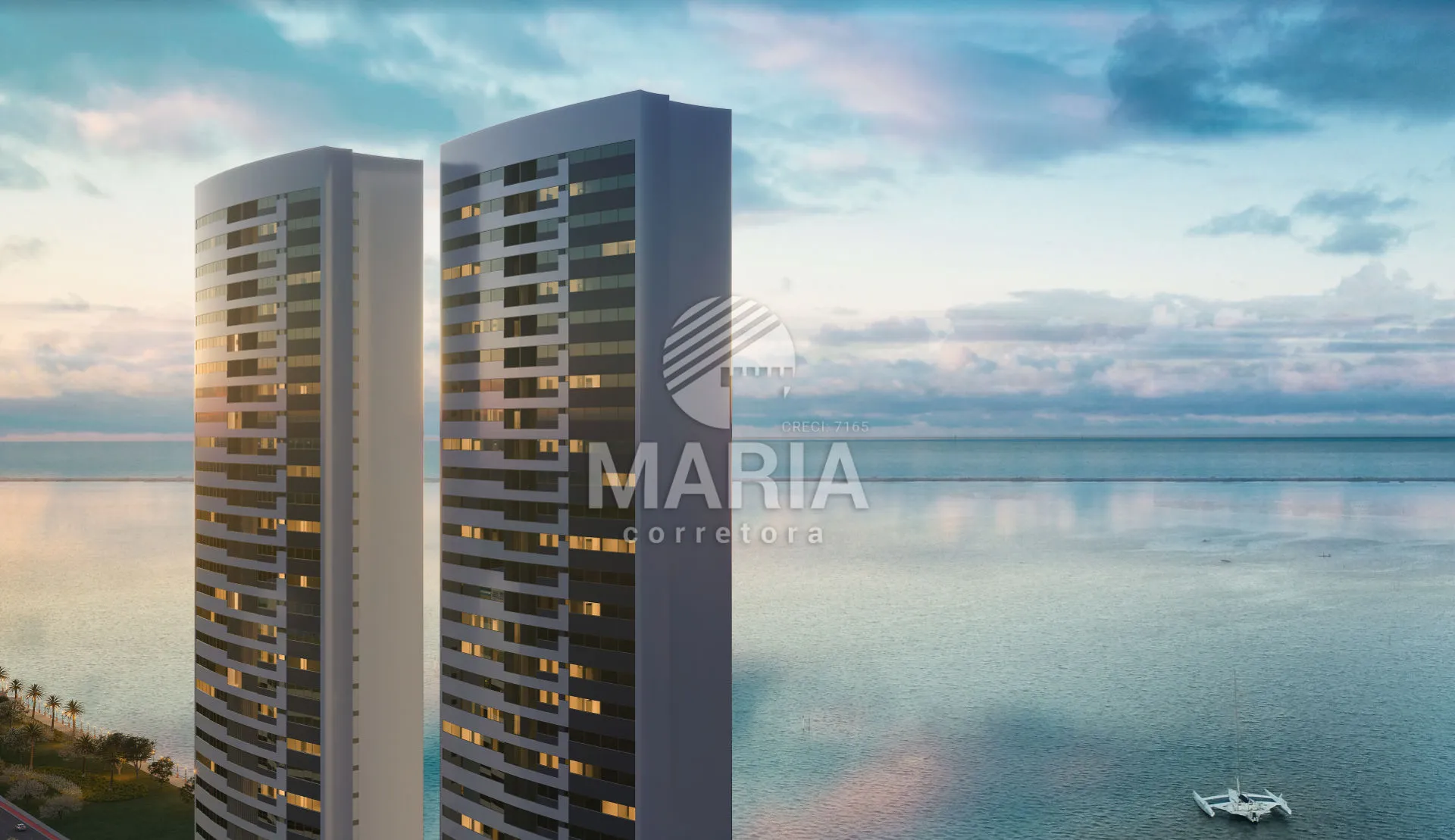 Apartamento à venda no Mirante do Cais em Recife/PE!